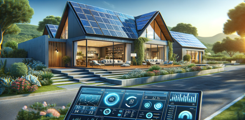 Photovoltaikanlage auf einem Satteldach